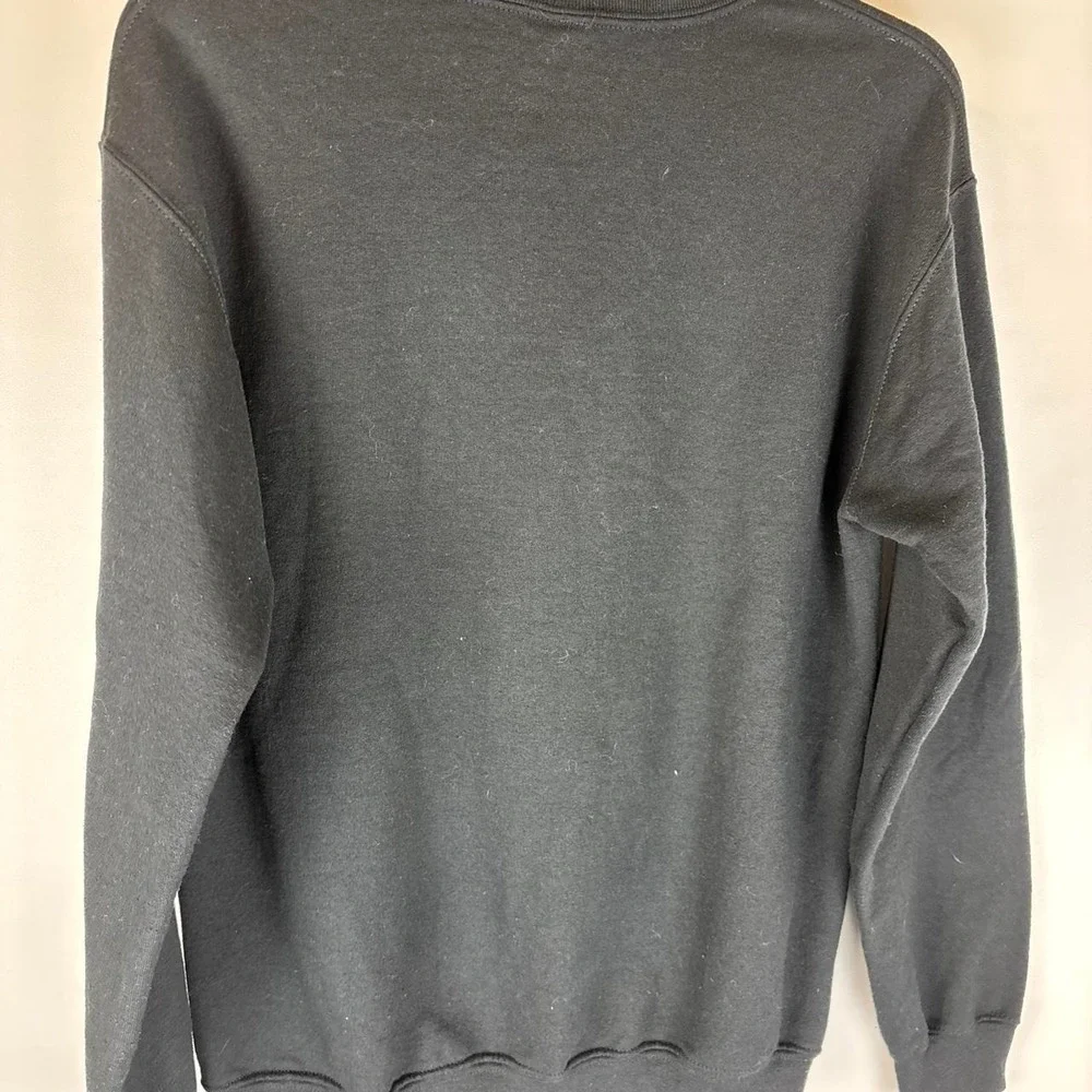Mens Muhammad Ali black cotton & polyester crewneck sweatshirt - Picture 2 of 3